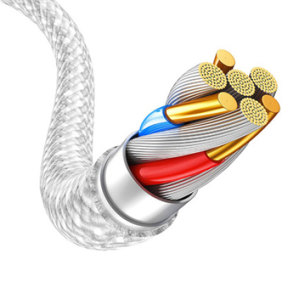 Blavec Cable Candy braided - USB to Type C - PD 60W 3A 1 metre Apple CarPlay/Android Auto