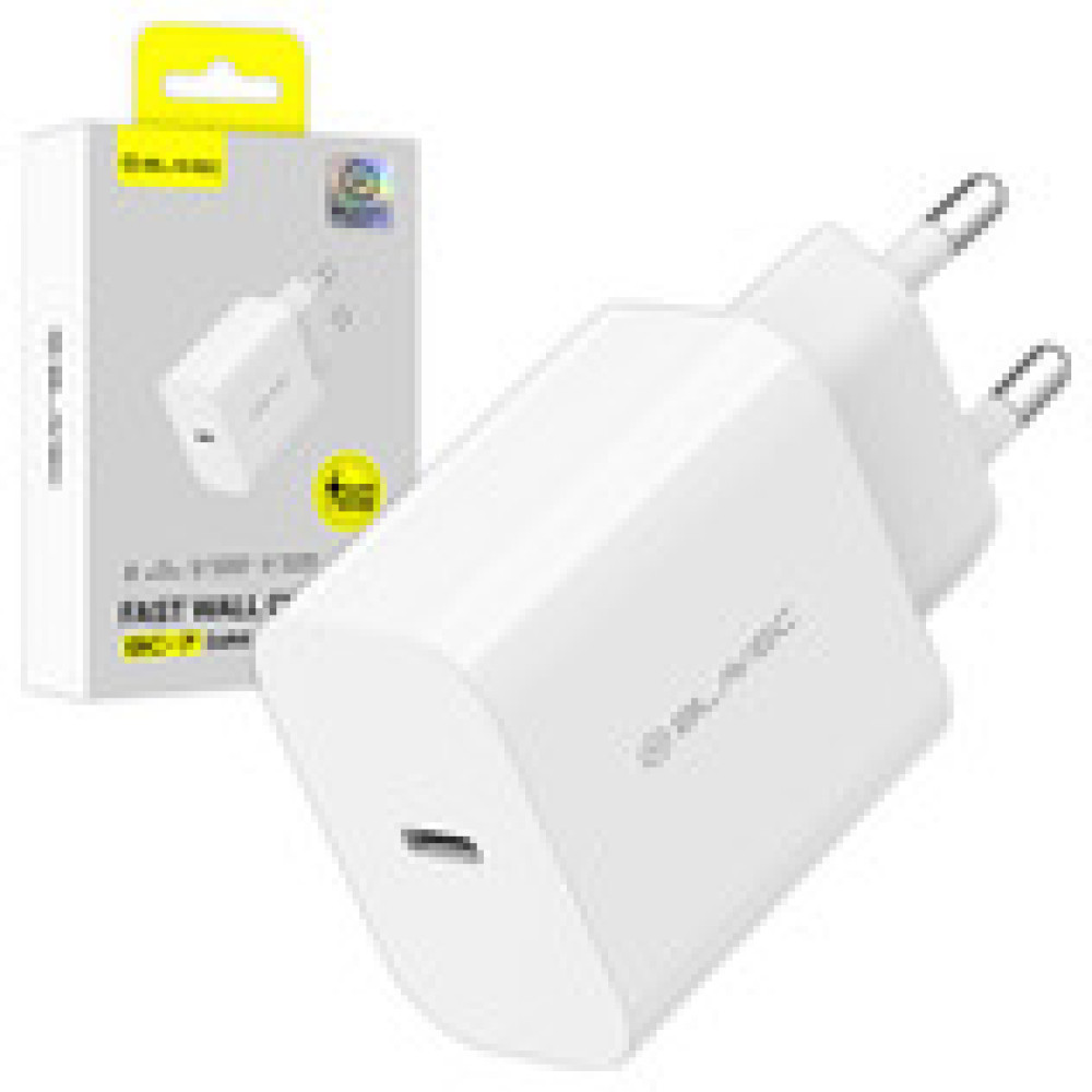 Blavec BC-7 GaN4 Wall Charger - Type C - PD QC 45W 3A white