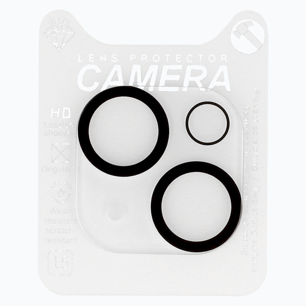 Tempered Glass HARD SILK PRINT for camera (LENS) for Iphone 14/14 Plus (island)