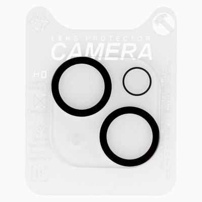 Tempered Glass HARD SILK PRINT for camera (LENS) for Iphone 14/14 Plus (island)