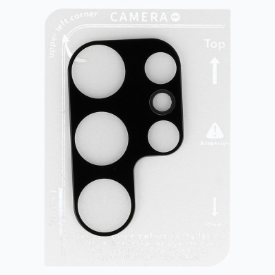 Tempered Glass HARD SILK PRINT for camera (LENS) for Samsung Galaxy S23 Ultra (island)