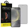 Tempered Glass Privacy Glass for SAMSUNG GALAXY S24 BLACK