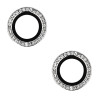 Tempered Glass HARD DIAMOND for camera (LENS) for Iphone 16/16 Plus silver (lens 2 pieces)
