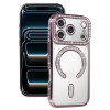 Bling Magsafe Case for Iphone 17 Pro pink