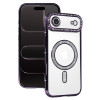 Bling Magsafe Case for Iphone 17 Air purple