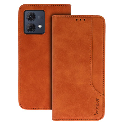 Wonder Prime Case for Motorola Moto G84 5G brown
