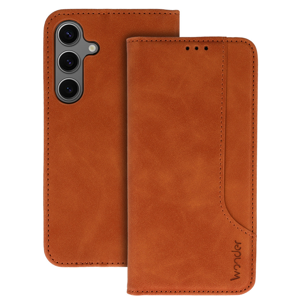 Wonder Prime Case for Samsung Galaxy A15 4G brown