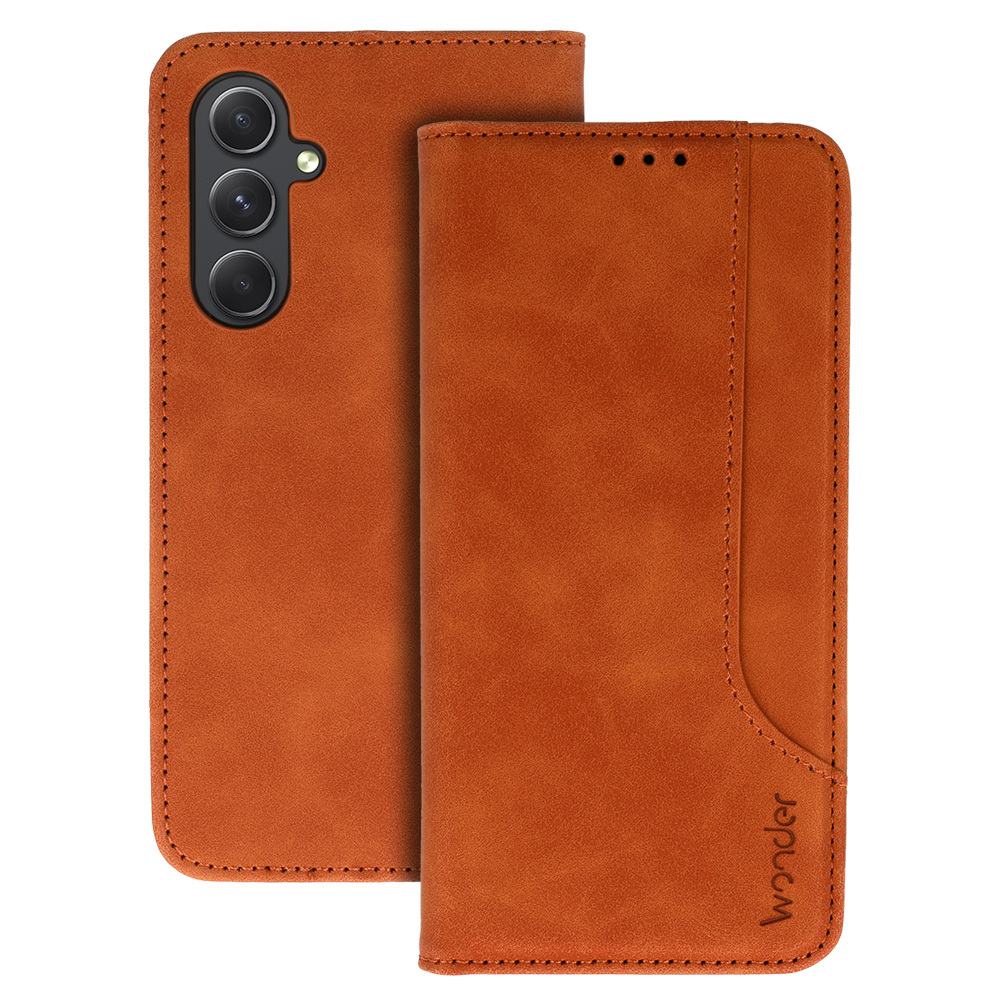 Wonder Prime Case for Samsung Galaxy A54 5G brown