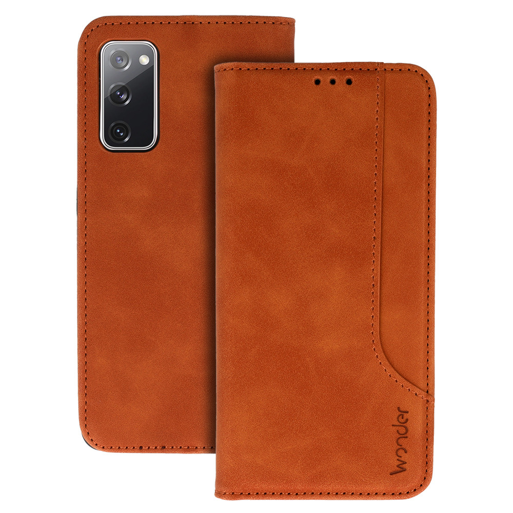 Wonder Prime Case for Samsung Galaxy S20 FE/Lite brown
