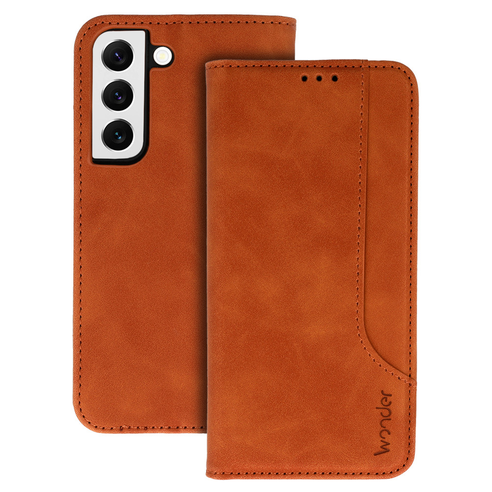 Wonder Prime Case for Samsung Galaxy S21 FE brown