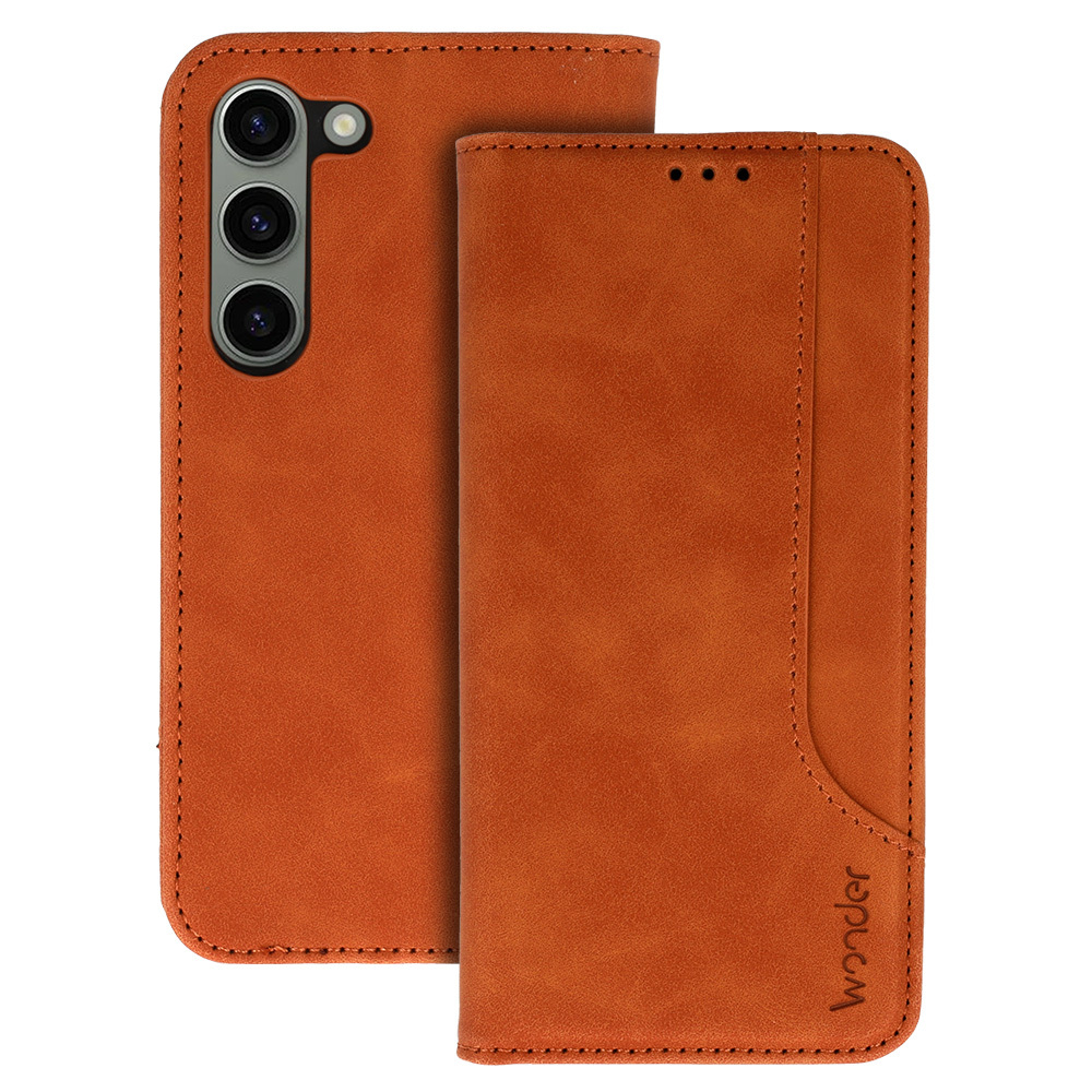 Wonder Prime Case for Samsung Galaxy S23 Plus brown