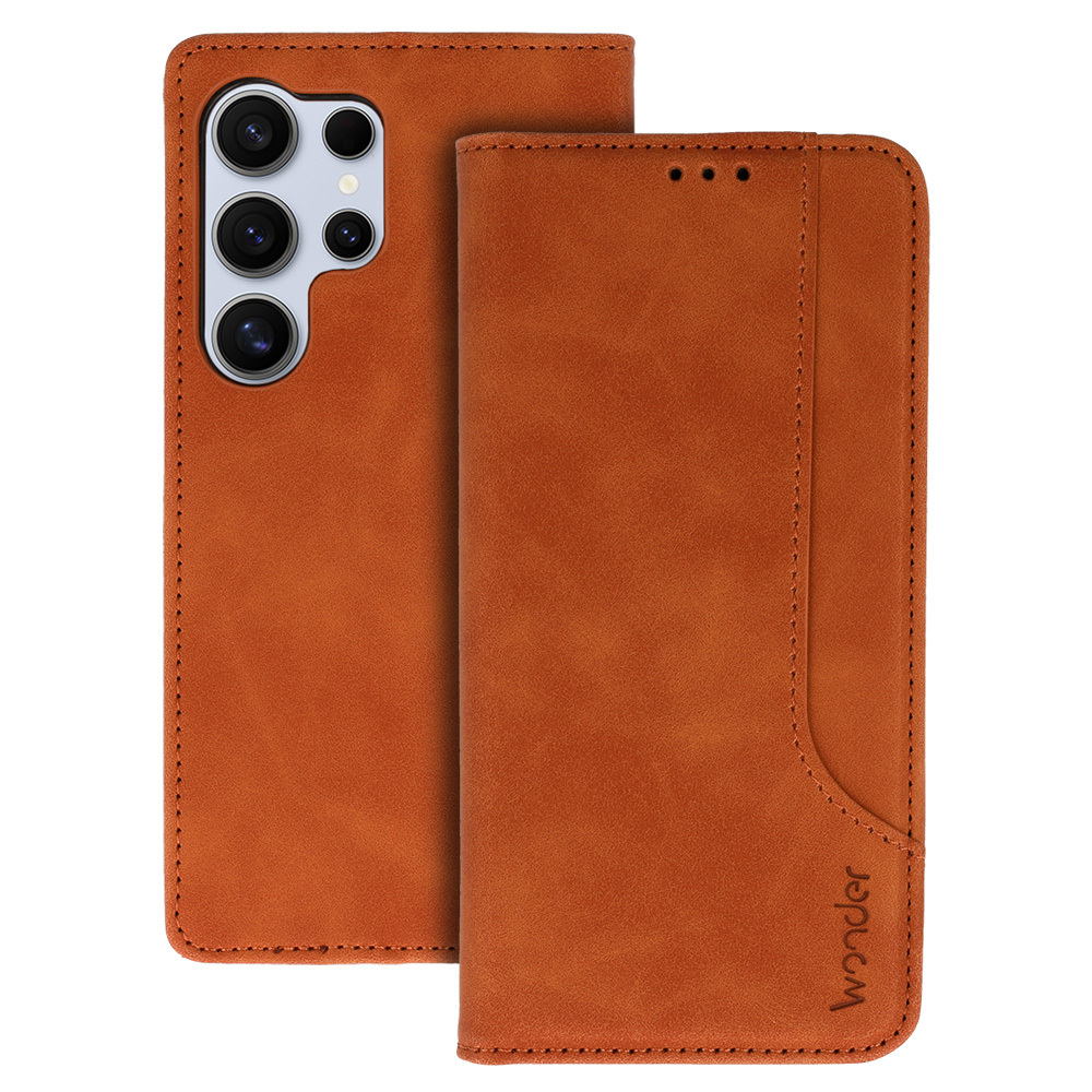 Wonder Prime Case for Samsung Galaxy S24 Ultra brown