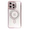 Bling Magsafe Case for Iphone 15 pink