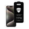Tel Protect Full Glue 6D Tempered Glass for IPHONE 15 PRO MAX BLACK