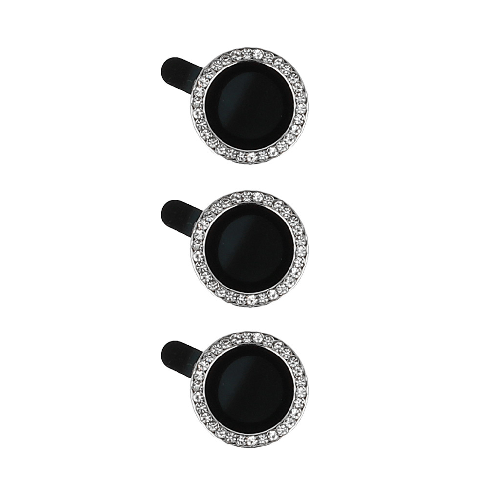 Tempered Glass HARD DIAMOND for camera (LENS) for Samsung Galaxy S24 Plus silver (lens 3 pieces)