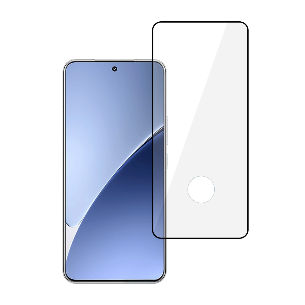 Tel Protect Full Glue 6D Tempered Glass for XIAOMI 15 PRO BLACK