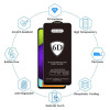 Tel Protect Full Glue 6D Tempered Glass for SAMSUNG GALAXY S25 EDGE BLACK (with fingerprint unlock)