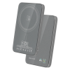 Blavec Power Bank 5000mAh BJ-04 Ultra Slim 7,8mm - Type C - 22,5W magnetic Magsafe 3 in 1 (PBBJ04-MC5G) grey glass