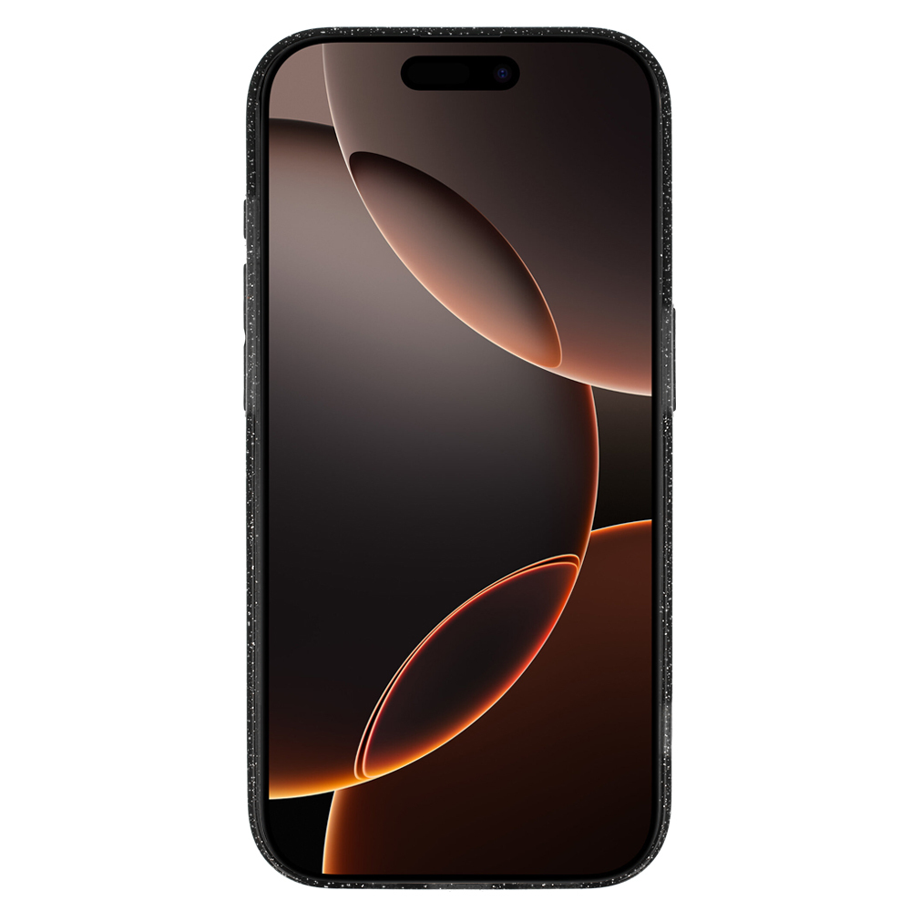 Glitter Magsafe Case for Iphone 16 Pro Max black clear