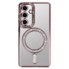 Bling Magsafe Case for Samsung Galaxy S24 Ultra pink