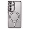 Bling Magsafe Case for Samsung Galaxy S25 purple