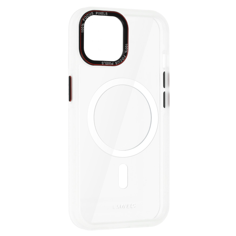 Liavec Hybrid Magsafe Clear Case for Iphone 15