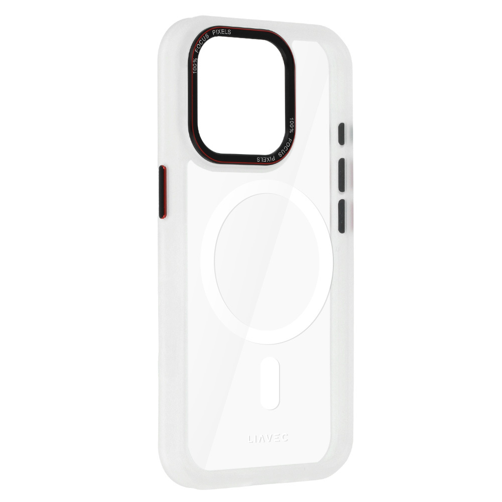 Liavec Hybrid Magsafe Clear Case for Iphone 15 Pro Max