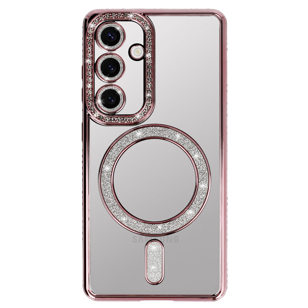 Bling Magsafe Case for Samsung Galaxy A36 5G pink