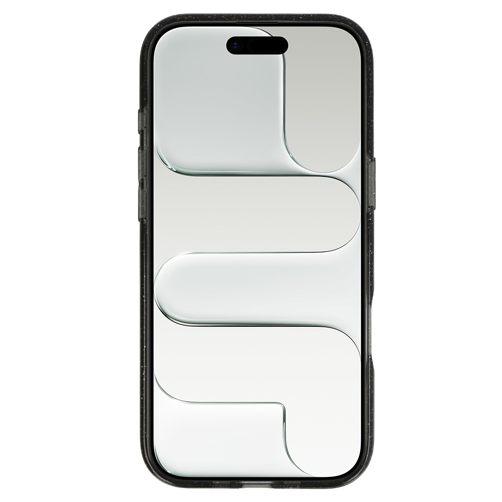 Glitter Magsafe Case for Iphone 17 Air black clear