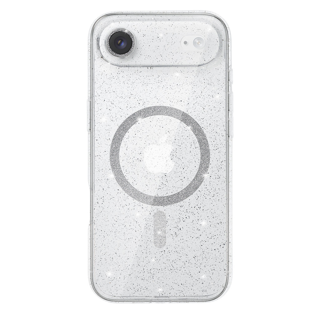 Glitter Magsafe Case for Iphone 17 Air transparent