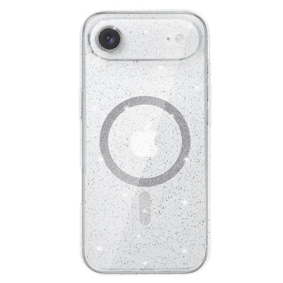 Glitter Magsafe Case for Iphone 17 Air transparent