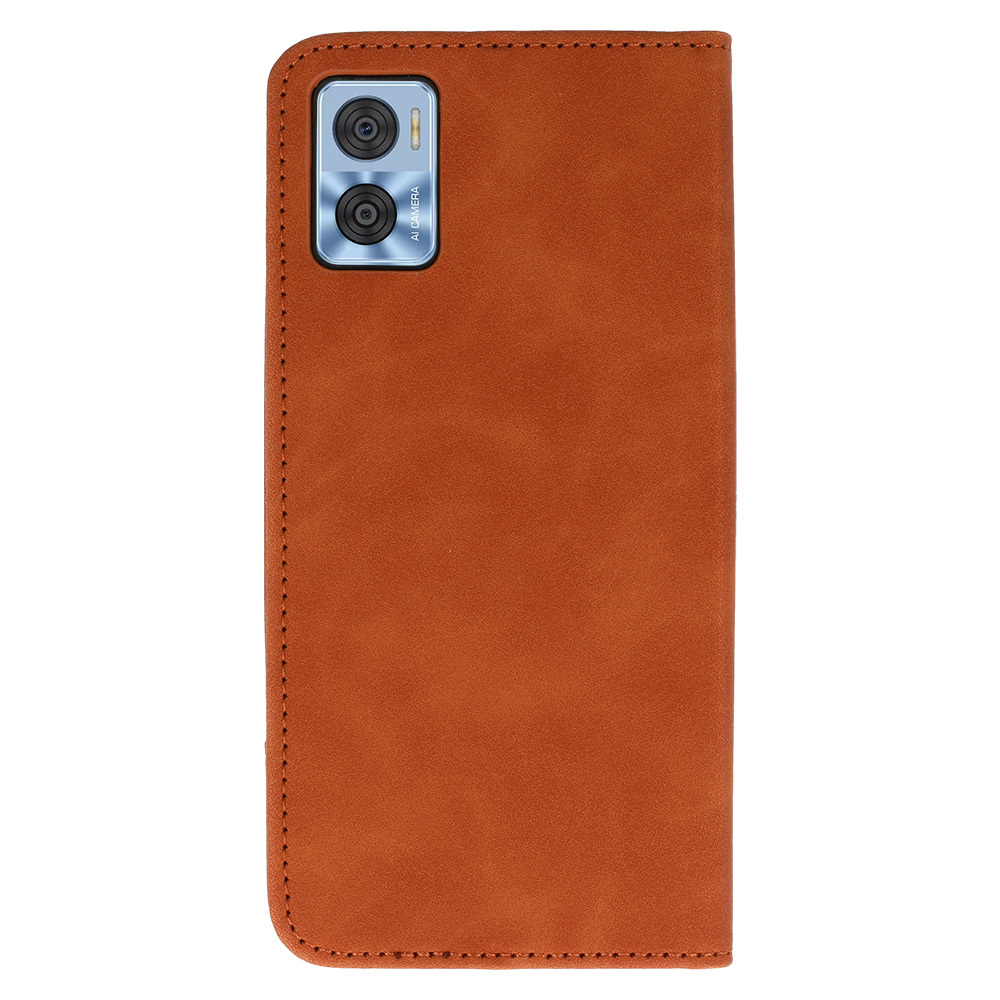Wonder Prime Case for Motorola Moto E22/E22i brown