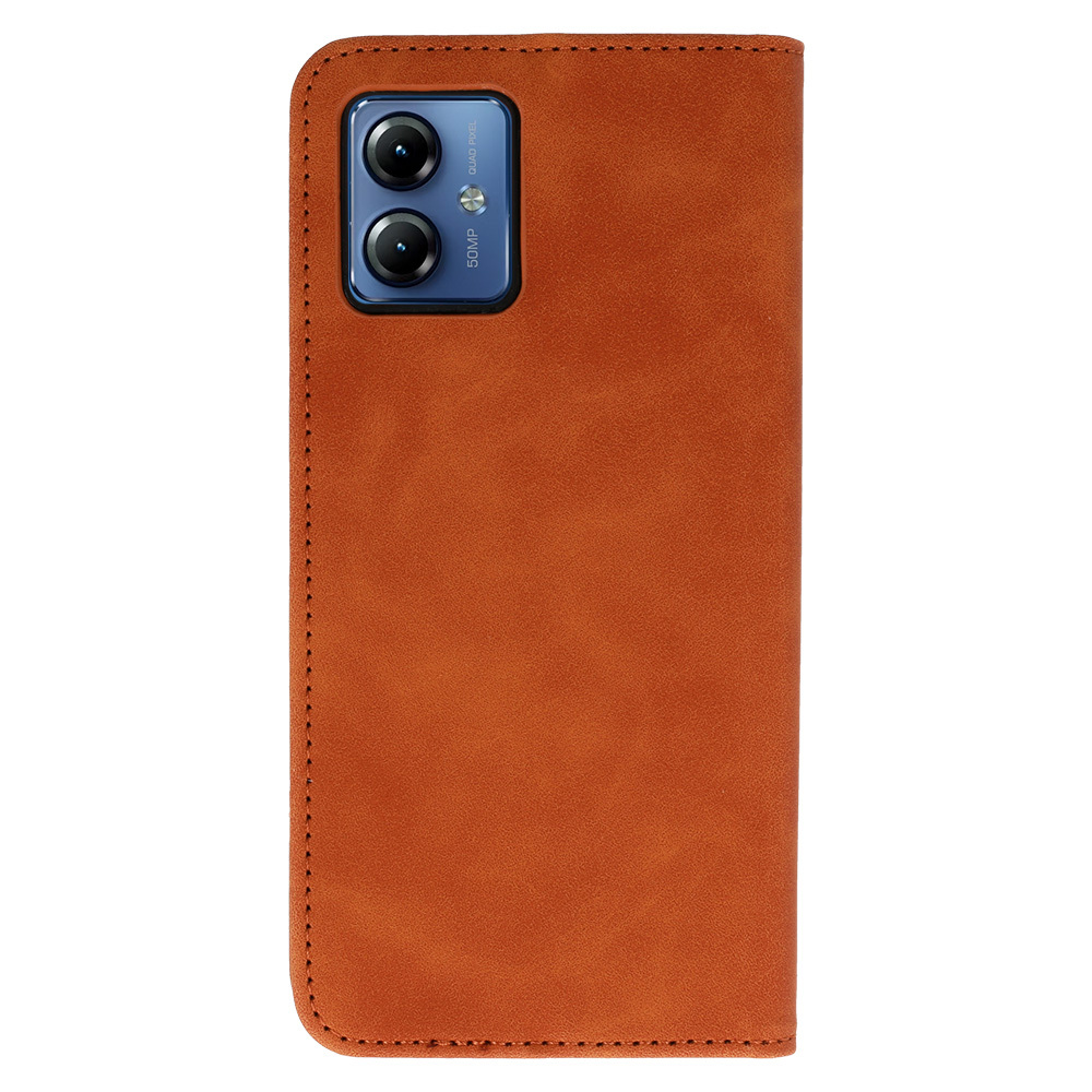 Wonder Prime Case for Motorola Moto G14 brown