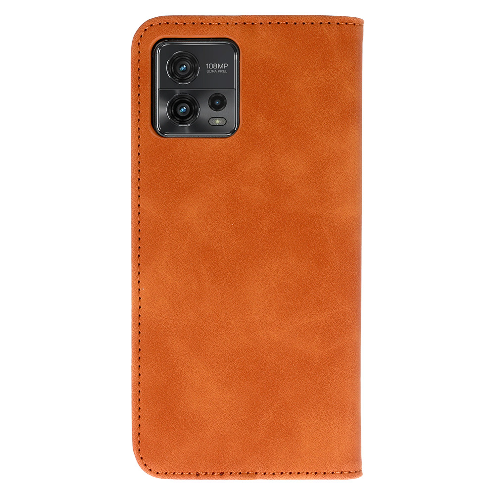 Wonder Prime Case for Motorola Moto G72 brown