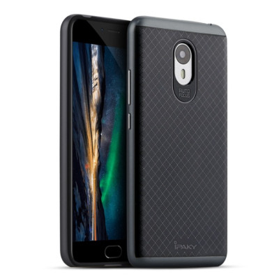 Ipaky Θήκη Hybrid Meizu M3 Note - Black/Grey (9453)