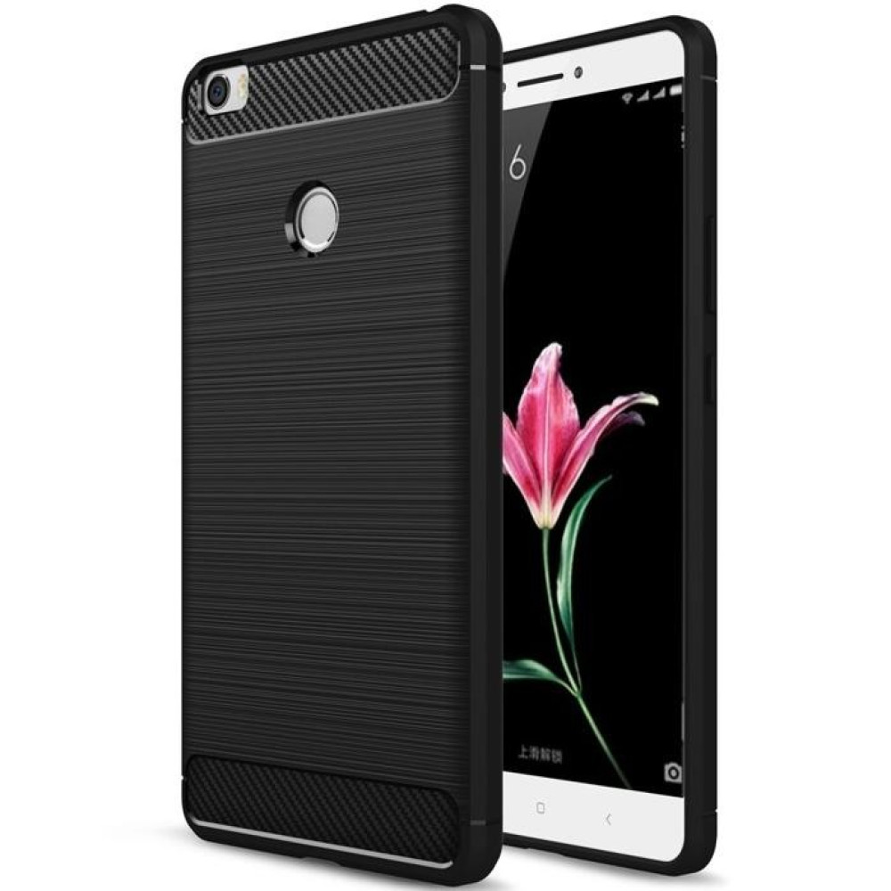 SHTL Θήκη TPU Carbon Xiaomi Mi Max - Black (140077)