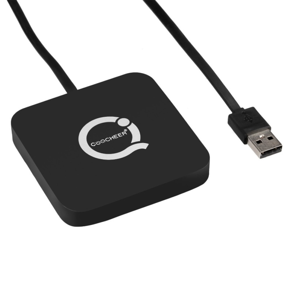 Mini Βάση Ασύρματης Φόρτισης Τεχνολογίας Qi (F1-BLK) - OEM