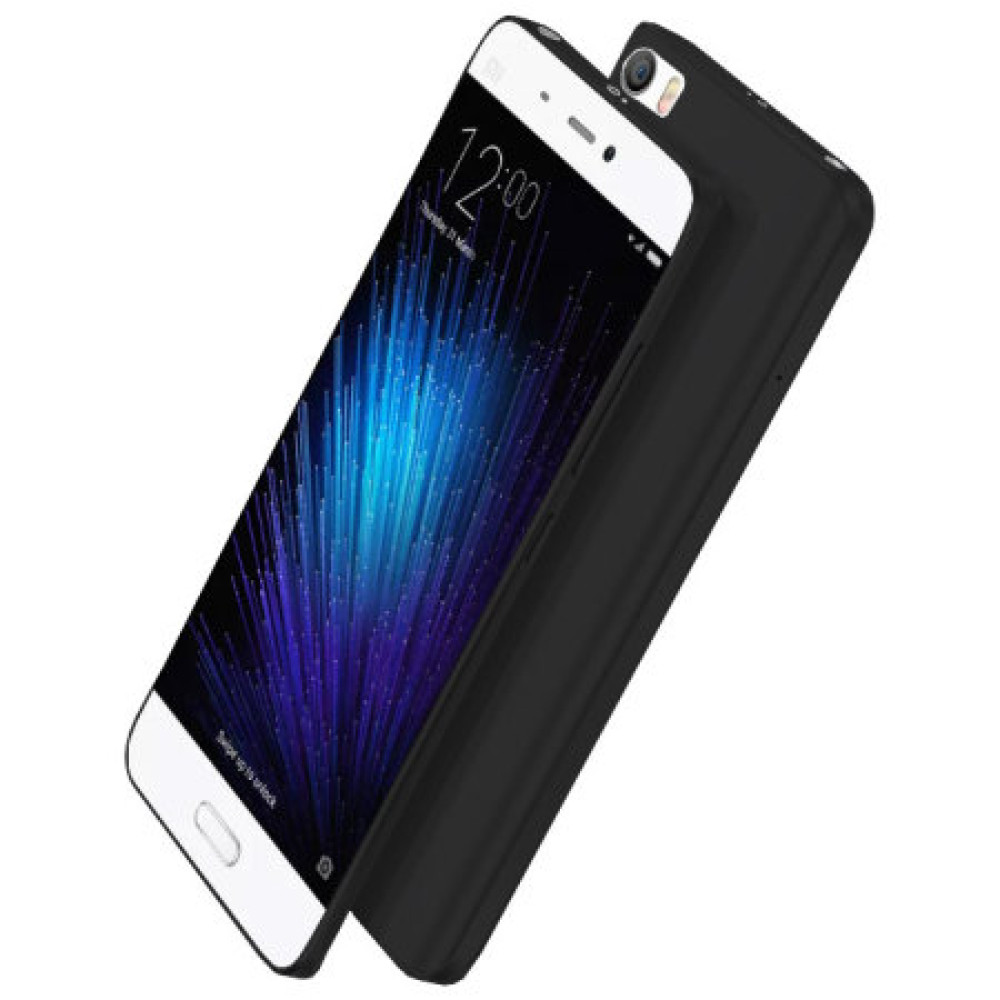 Olixar Θήκη Σιλικόνης Xiaomi Mi 5 - Solid Black (59937)