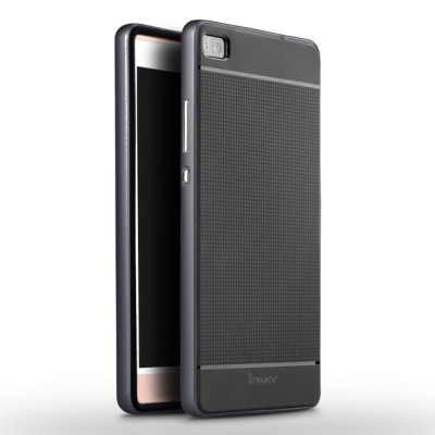 Ipaky Θήκη Hybrid Huawei Ascend P8 - Black (9829)
