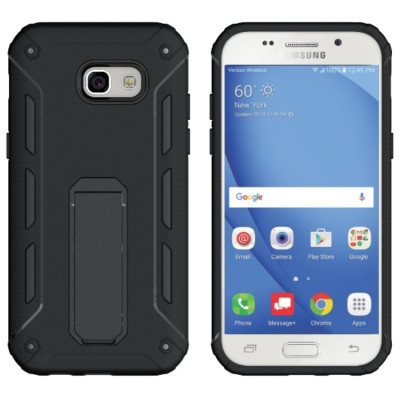 SHTL Θήκη με Stand Samsung Galaxy A3 2017 - Black (141289)