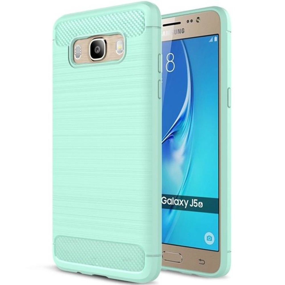 SHTL Θήκη TPU Carbon Samsung Galaxy J5 (2016) - Mint (140433)