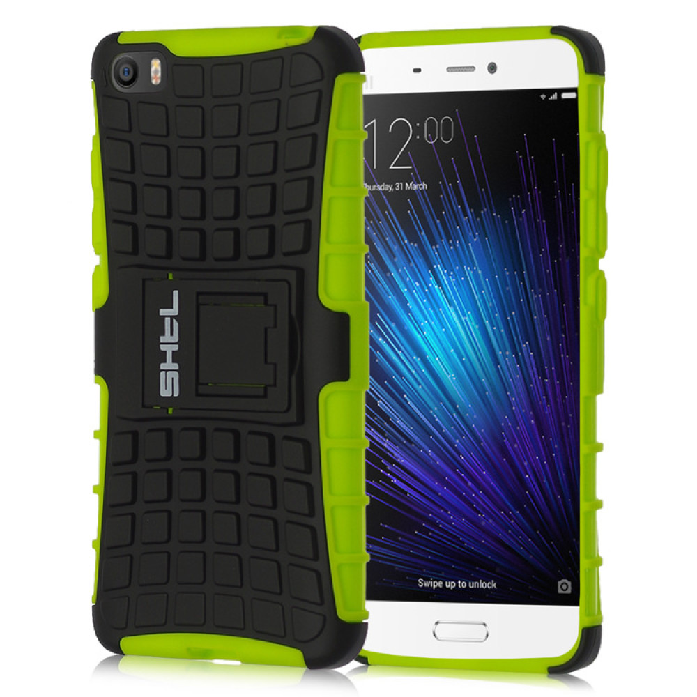 SHTL Ανθεκτική Θήκη Xiaomi Mi 5 - Πράσινο (140787)