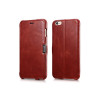 iCarer Vintage Series Side-Open Δερμάτινη Θήκη iPhone 6 Plus/6S Plus - Red (10062)