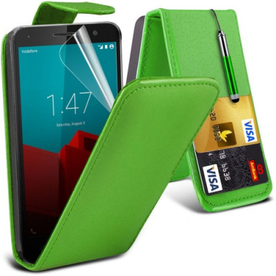 Flip Θήκη Vodafone Smart Platinum 7 - Πράσινο (10136) - OEM