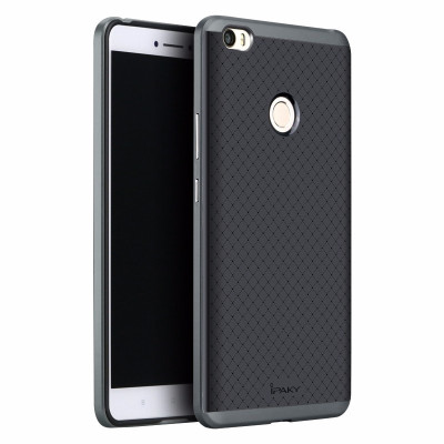 Ipaky Θήκη Premium Hybrid Xiaomi Mi Max - Black/Grey (10348)