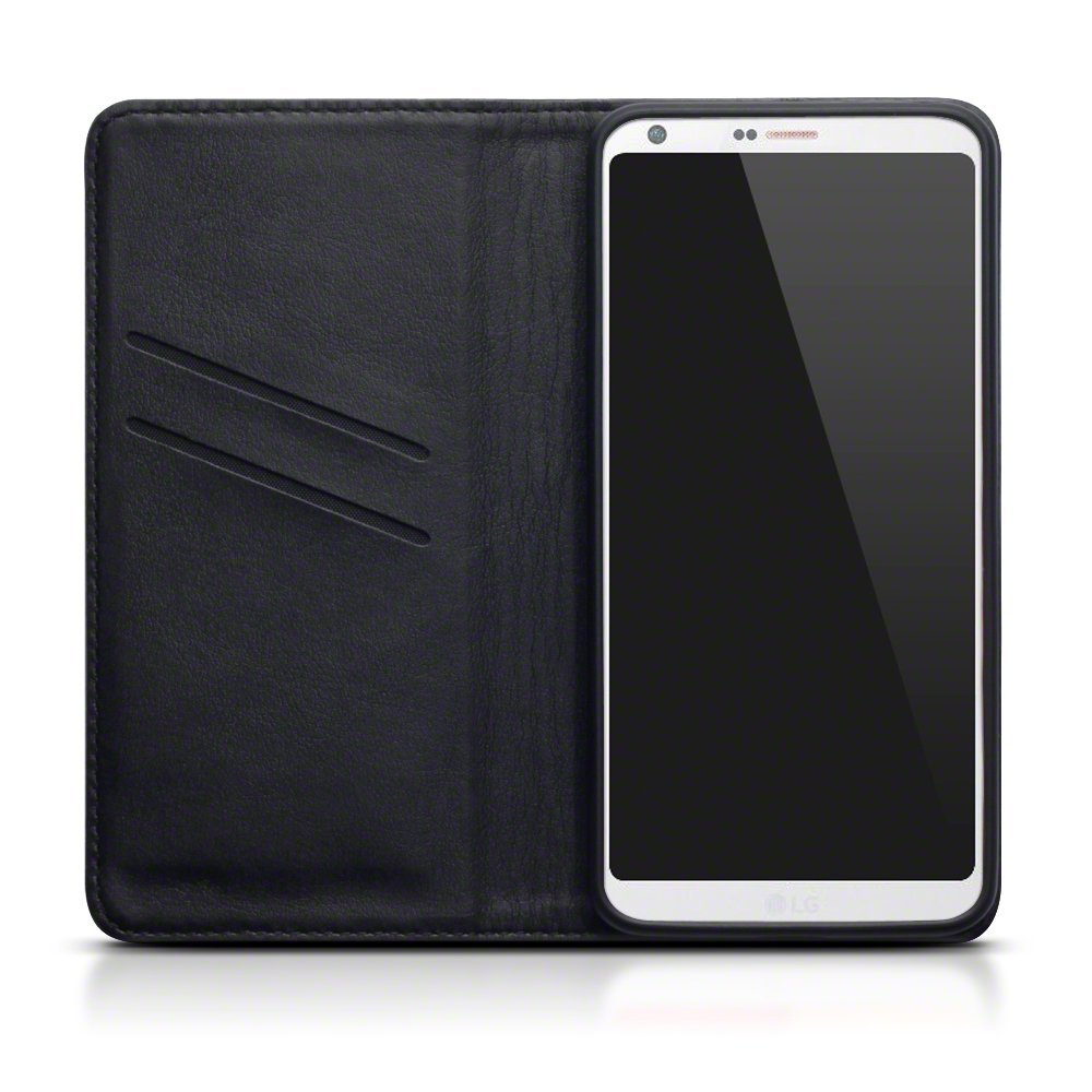 Terrapin Δερμάτινη Θήκη - Πορτοφόλι LG G6 - Black (117-014-136)