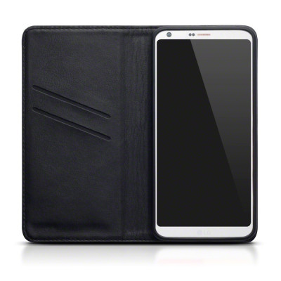 Terrapin Δερμάτινη Θήκη - Πορτοφόλι LG G6 - Black (117-014-136)