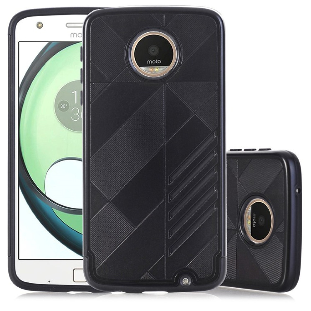 Etui Hybrid Θήκη Motorola Moto Z Play - Black (141722)