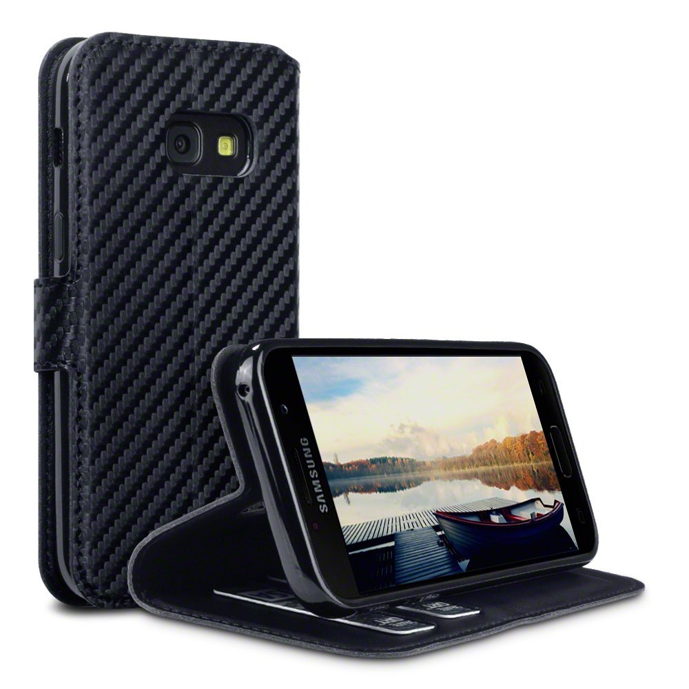 Terrapin Θήκη Πορτοφόλι Samsung Galaxy A3 2017 - Black Carbon Fibre (117-002-987)