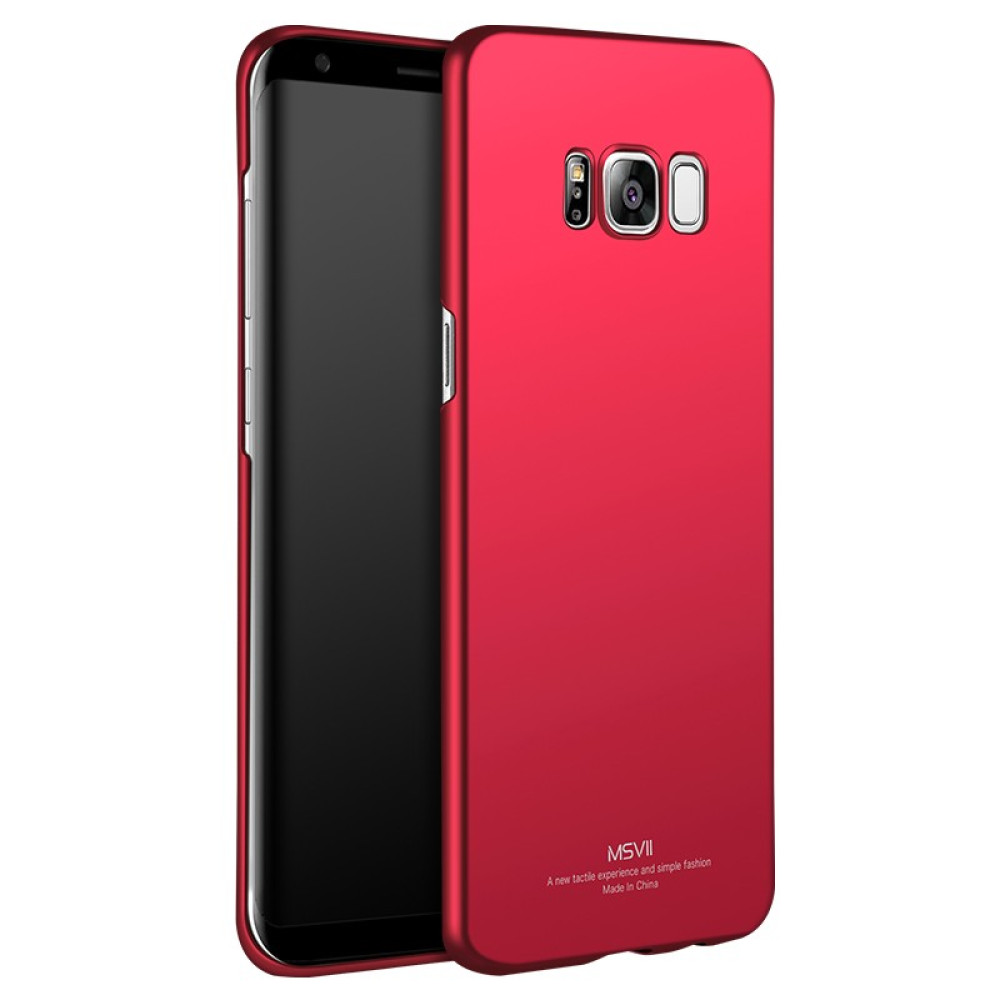 MSVII Super Slim Σκληρή Θήκη PC Samsung Galaxy S8 - Red (I2-03)